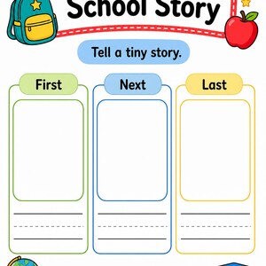 School Day Activity Pages | Back to School Activity Sheets | Printable PDF | Digital Download image 7