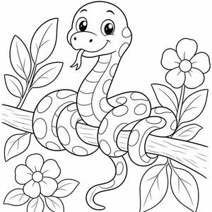 Desenhos para colorir de explorador da selva | Desenhos para colorir da selva | PDF para imprimir | Download digital imagem 6