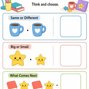 Quiet Puzzle Pack | Printable Puzzle Pages for Kids | Printable PDF | Digital Download image 7