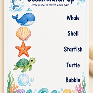 Dolphin Puzzle Splash | Kids Activity Sheets | Printable PDF | Digital Download image 5