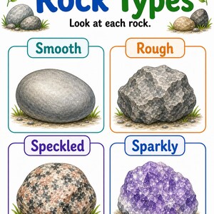 Rock Sorting Tray | Rocks and Minerals Worksheets | Printable PDF | Digital Download image 3