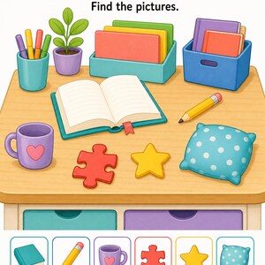 Quiet Table Puzzles | Druckbare besetzten Seiten | Druckbare PDF | Digitaler Download Bild 4