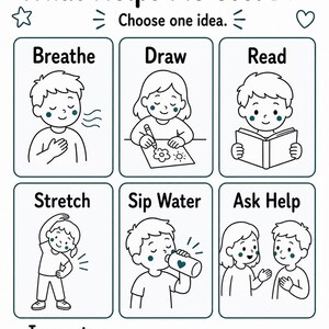My Feeling Thermometer | Feelings Thermometer | Printable PDF | Digital Download image 7