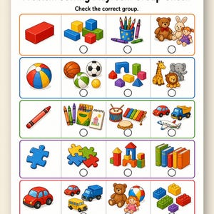 Spazio giochi per la risoluzione dei problemi / Schede di lavoro per la risoluzione dei problemi / PDF stampabile / Download digitale immagine 9