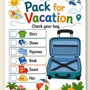 Vacation Explorer Pages | Vacation Activity Pages | Printable PDF | Digital Download image 9