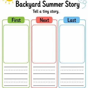 Backyard Summer Play Pages | Backyard Summer Activities | Printable PDF | Digital Download image 7