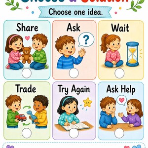 Problem Solving Steps | Problem Solving Worksheets for Kids | Printable PDF | Digital Download image 5