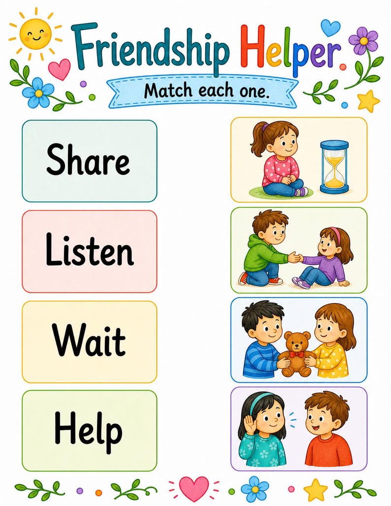 SEL Choice Pages | SEL Worksheets | Printable PDF | Digital Download image 6