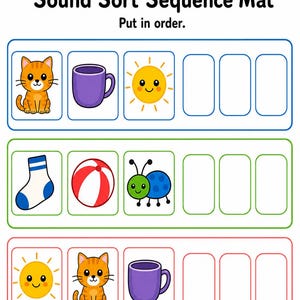 Beginning Sound Sorting Mats | Beginning Sounds Worksheets | Printable PDF | Digital Download image 7