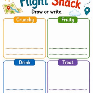Sky Trip Activity Pages | Airplane Activities for Kids | Printable PDF | Digital Download image 6