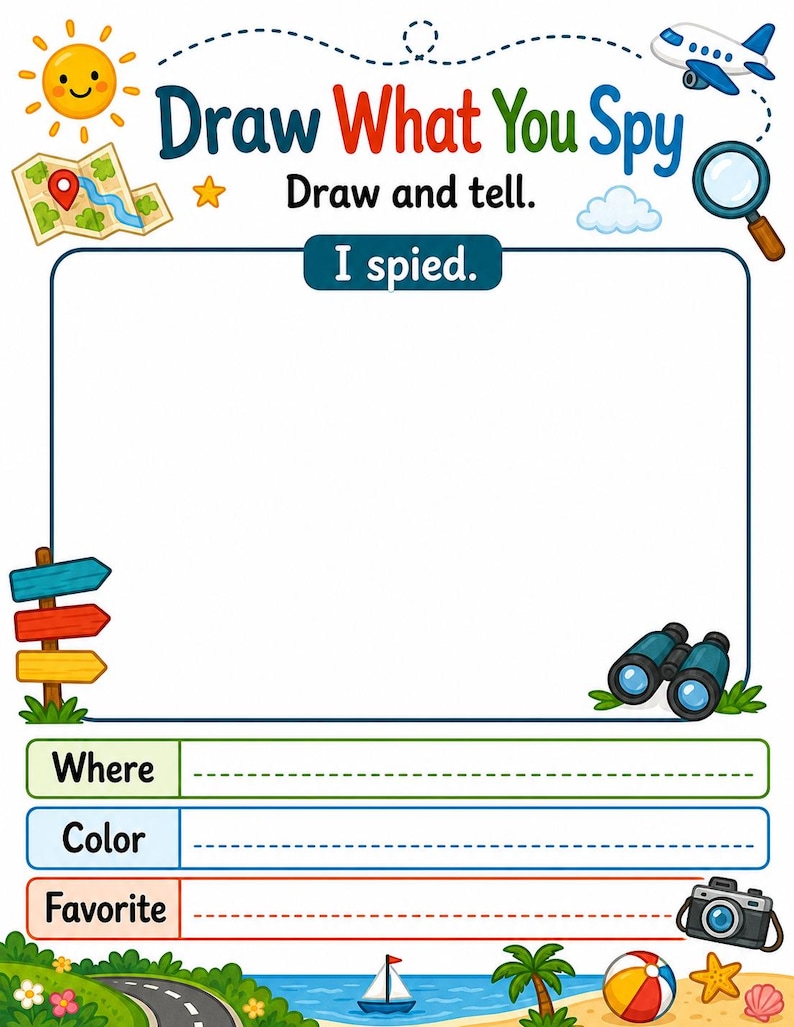 Travel I Spy Quest | Travel I Spy | Printable PDF | Digital Download image 7