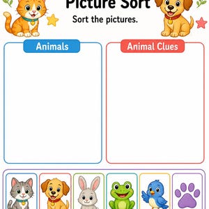 Animal Search Pages | Animal Activity Pages | Printable PDF | Digital Download image 3