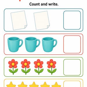 Simple Summer Home Pages | Simple Summer Activities for Kids | Printable PDF | Digital Download image 5