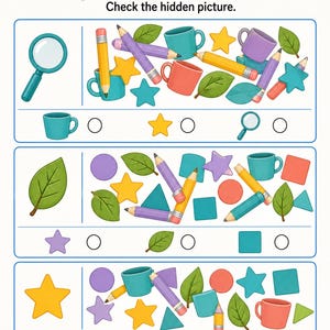 Visual Perception Lab | Visual Perception Worksheets | Printable PDF | Digital Download image 5