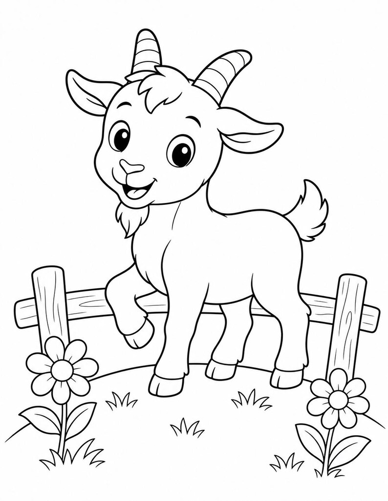 Bauernhof Freunde | Tiere vom Bauernhof | Druckbare PDF | Digitaler Download Bild 6