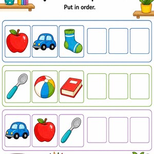 Everyday Object Sort | Category Sorting Worksheets | Printable PDF | Digital Download image 7