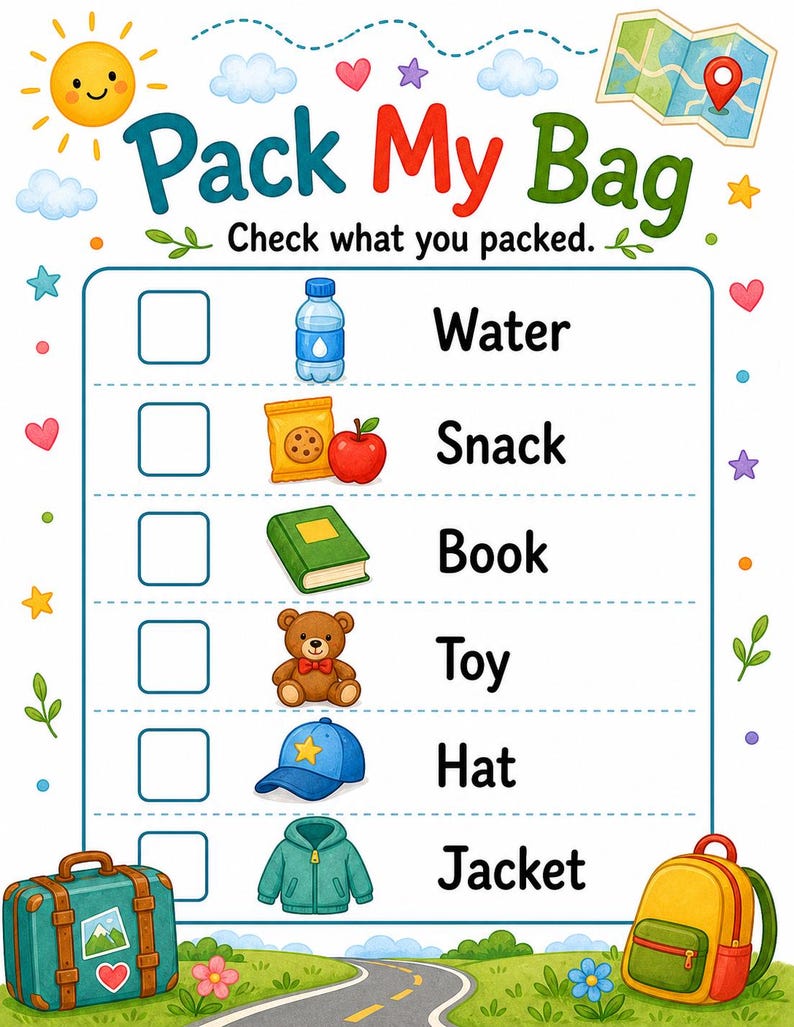 Road Trip Explorer Pages | Road Trip Activities for Kids | Printable PDF | Digital Download image 5