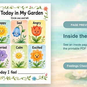 Giardino del Controllo delle Emozioni / Controllo delle Emozioni / PDF stampabile / Download digitale immagine 10
