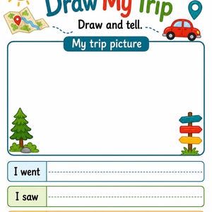 Pagine di attività a tema valigia / Attività di viaggio per bambini / PDF stampabile / Download digitale immagine 7