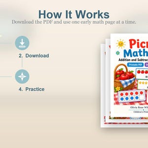 Picnic Math Mix | Addition and Subtraction Worksheets | Printable PDF | Digital Download image 8