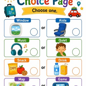 Cuaderno de actividades de viaje / Libro de actividades de viaje para niños / PDF imprimible / Descarga digital imagen 6