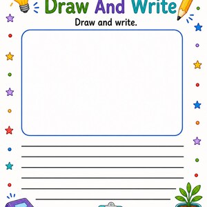 Creative Writing Planner | Writing Graphic Organizer | Printable PDF | Digital Download image 5