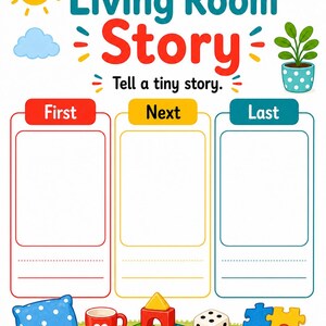 Cushion Game Corner Pages | Living Room Game Pages | Printable PDF | Digital Download image 7