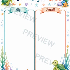 海洋ロジック＆思考スキルXL｜思考スキルワークシート｜印刷可能なPDF｜デジタルダウンロード 画像 5