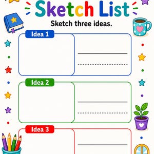 Creative Journal Pages | Journal Prompts for Kids | Printable PDF | Digital Download image 6