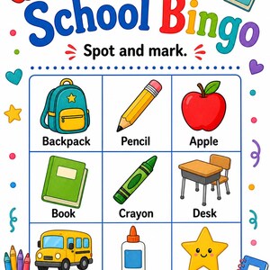School Day Activity Pages | Back to School Activity Sheets | Printable PDF | Digital Download image 3