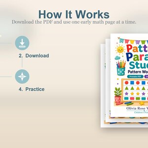 Pattern Parade Studio | Pattern Worksheets | Printable PDF | Digital Download image 8