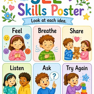 SEL Choice Pages | SEL Worksheets | Printable PDF | Digital Download image 3
