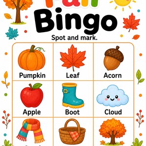 Autumn Leaf Activity Pages | Fall Activity Sheets | Printable PDF | Digital Download image 3