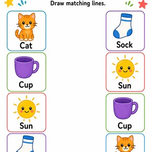 Beginning Sound Sorting Mats | Beginning Sounds Worksheets | Printable PDF | Digital Download image 4