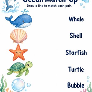 Dolphin Puzzle Splash | Kids Activity Sheets | Printable PDF | Digital Download image 3