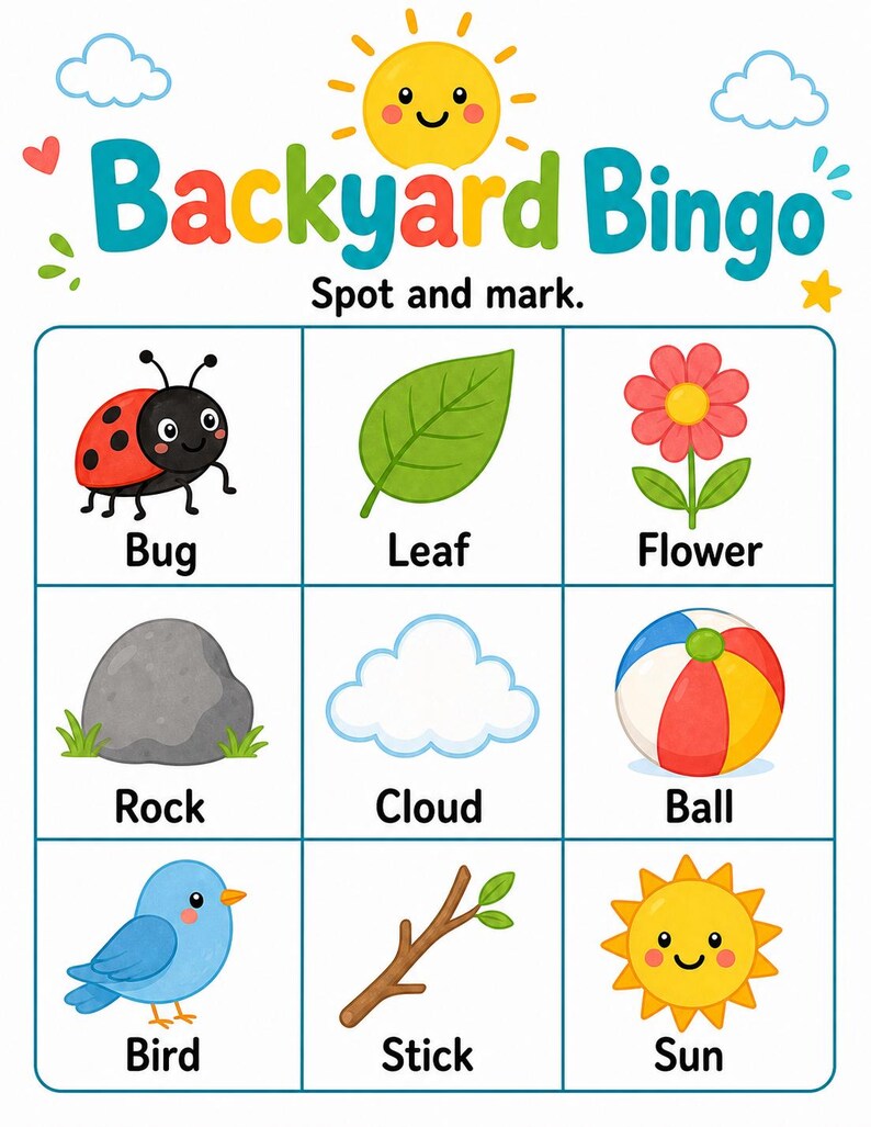 Backyard Entdecker-Seiten | Gartenaktivitäten für Kinder | Druckbare PDF | Digitaler Download Bild 3