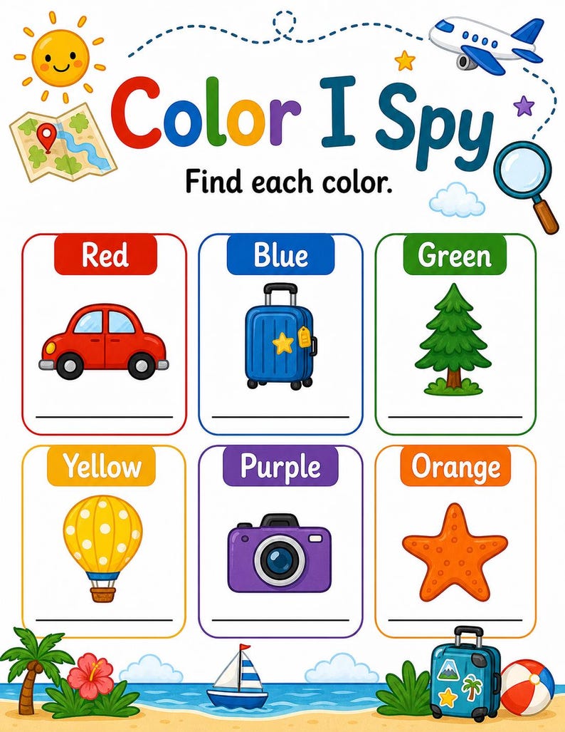 Travel I Spy Quest | Travel I Spy | Printable PDF | Digital Download image 6