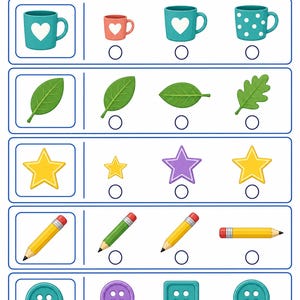 Object Constancy Studio | Object Constancy Worksheets | Printable PDF | Digital Download image 6