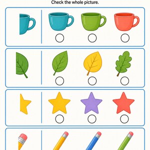 Visual Perception Lab | Visual Perception Worksheets | Printable PDF | Digital Download image 4
