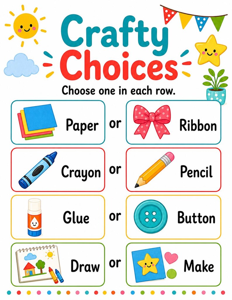 Crafty Sunshine Seiten | Crafty Nachmittag Aktivität Seiten | Druckbare PDF | Digitaler Download Bild 6