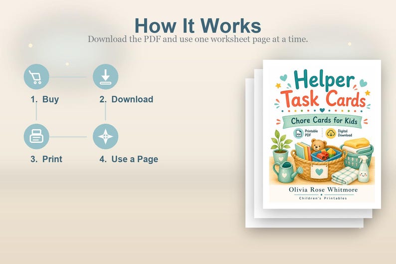 Taakkaarten voor helpers | Karweikaarten voor kinderen | Afdrukbare pdf | Digitale download afbeelding 8