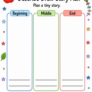 Describe And Draw Pages | Descriptive Writing Worksheets | Printable PDF | Digital Download image 7