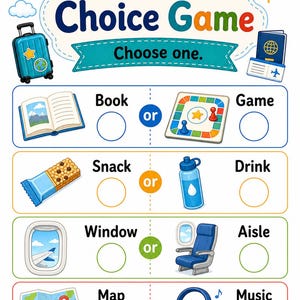 Travel Games Mini Book | Travel Games for Kids | Printable PDF | Digital Download image 6