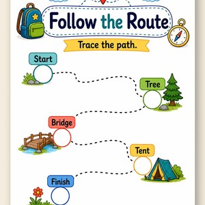 Map Adventure Skills | Map Skills Worksheets | Printable PDF | Digital Download image 9