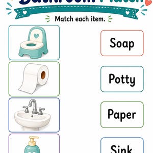 Potty Practice Steps | Potty Training Chart | Printable PDF | Digital Download image 5