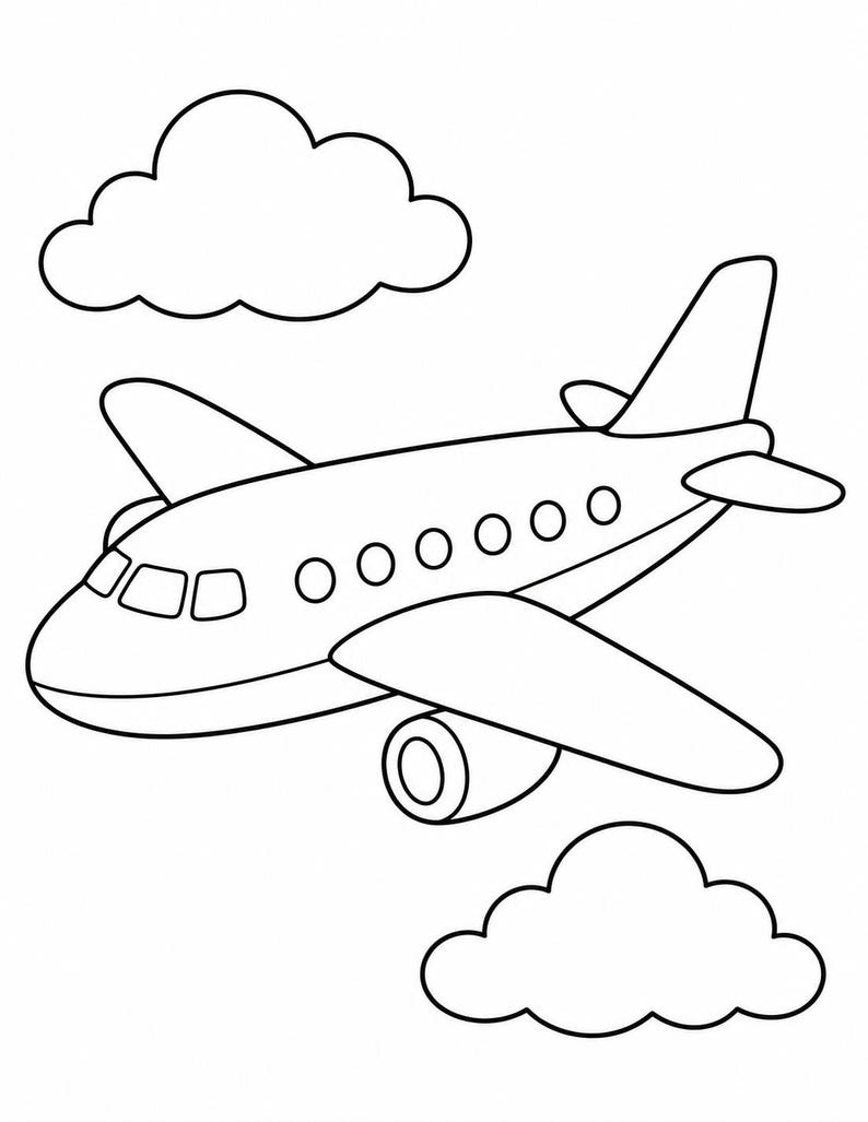 Busy Wheels Coloring Pages | Vehicle Coloring Pages | Printable PDF | Digital Download image 5