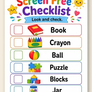 Screen Free Summer Pages | Screen Free Activities for Kids | Printable PDF | Digital Download image 9
