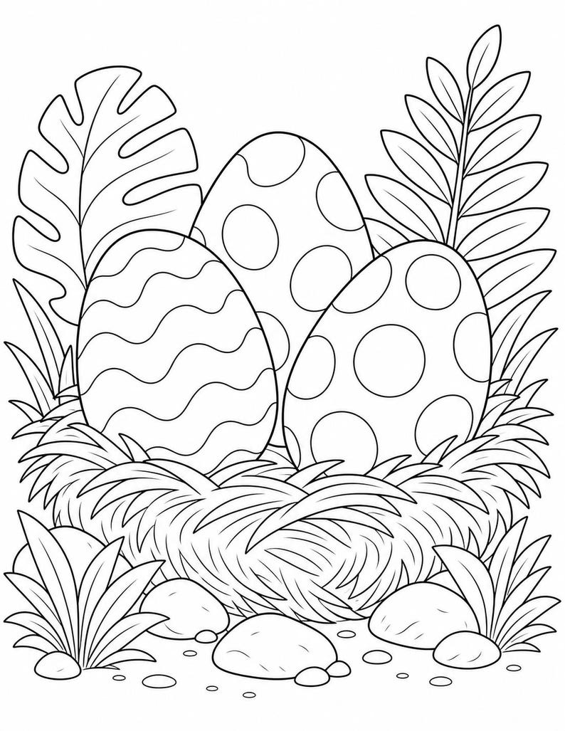 Dino Discovery Coloring Pages | Dinosaur Coloring Pages | Printable PDF | Digital Download image 6
