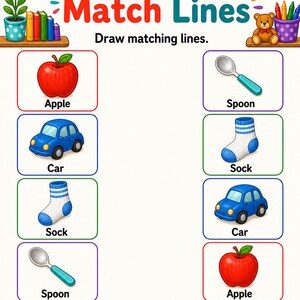 Everyday Object Sort | Category Sorting Worksheets | Printable PDF | Digital Download image 4