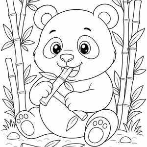 Safari Friends Coloring Pages | Animal Coloring Pages | Printable PDF | Digital Download image 7